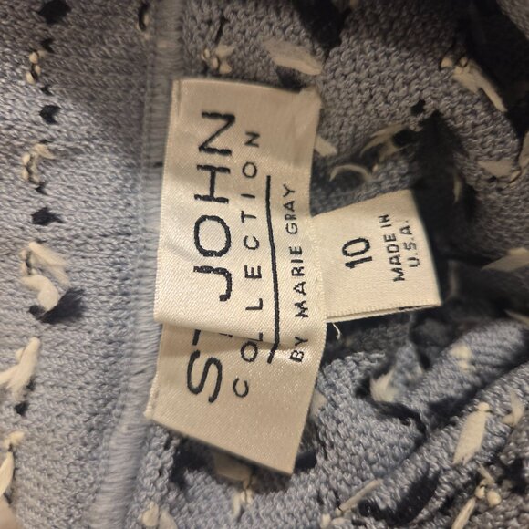 Women’s ST. JOHN Collection By Marie Gray Knit Multicolor Pull-On Skirt Size 10 - Picture 3 of 4